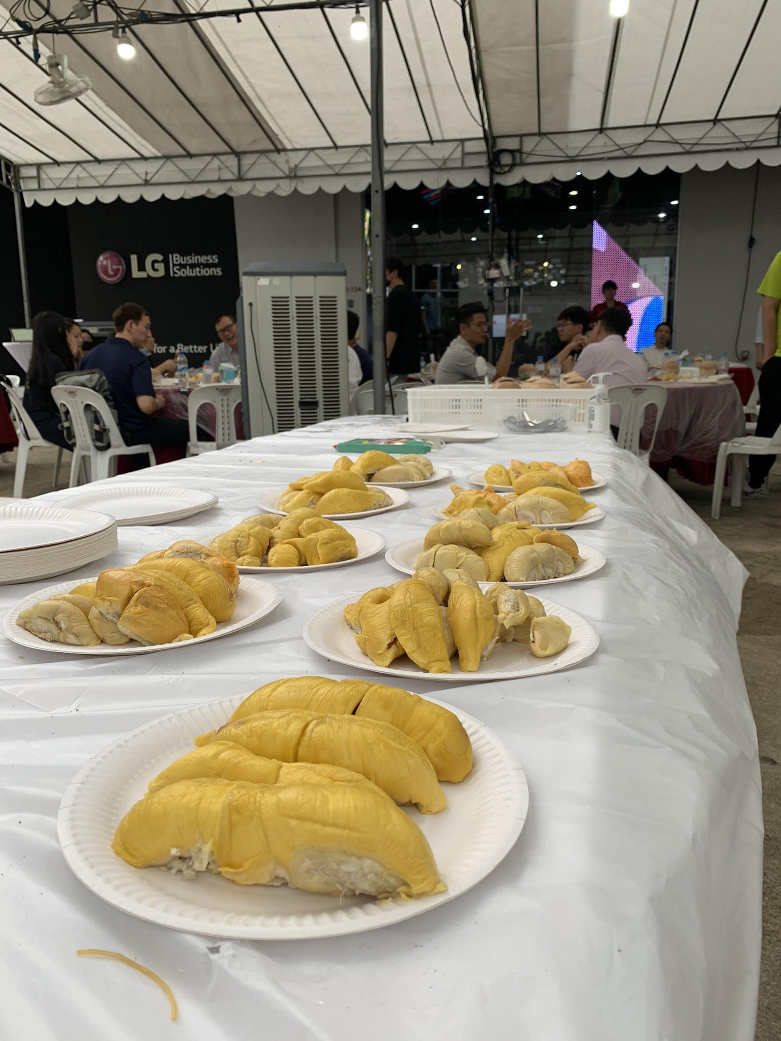 Corporate Durian Party with LG
